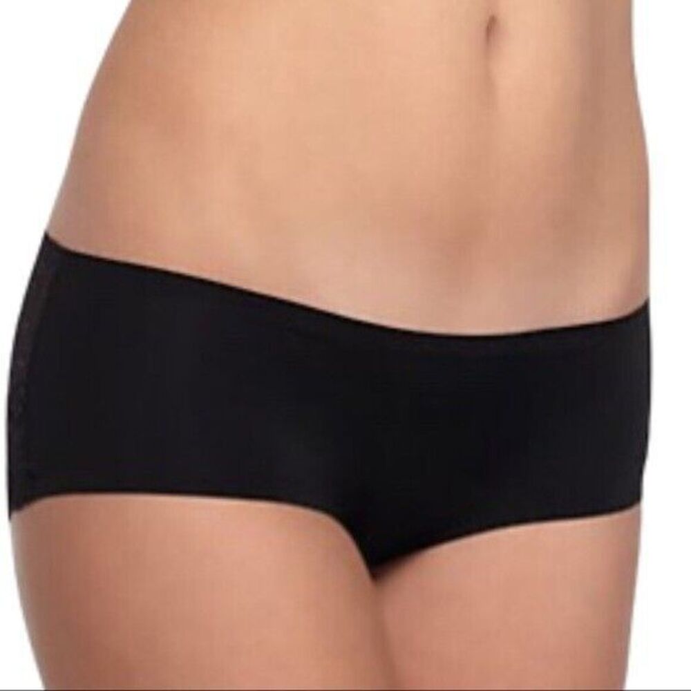 NWT Free People Intimately Smooth Hipster Lace Back Black Sz S